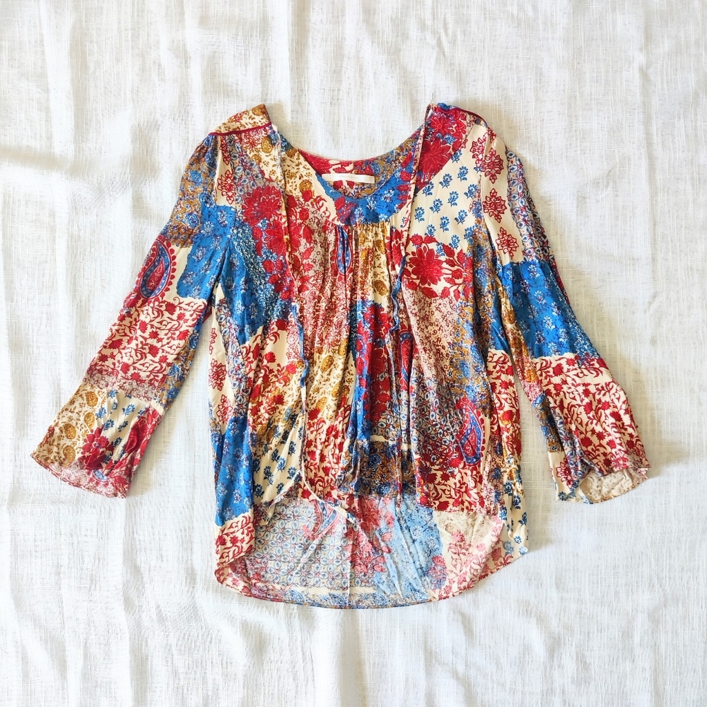 *ZARA* Patterned blouse from Trafaluc collection